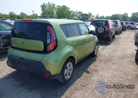 2015 Kia Soul из США, поврежденный, VIN KNDJN2A26F7810010